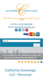 Mobile Screenshot of californiaconcierge.com
